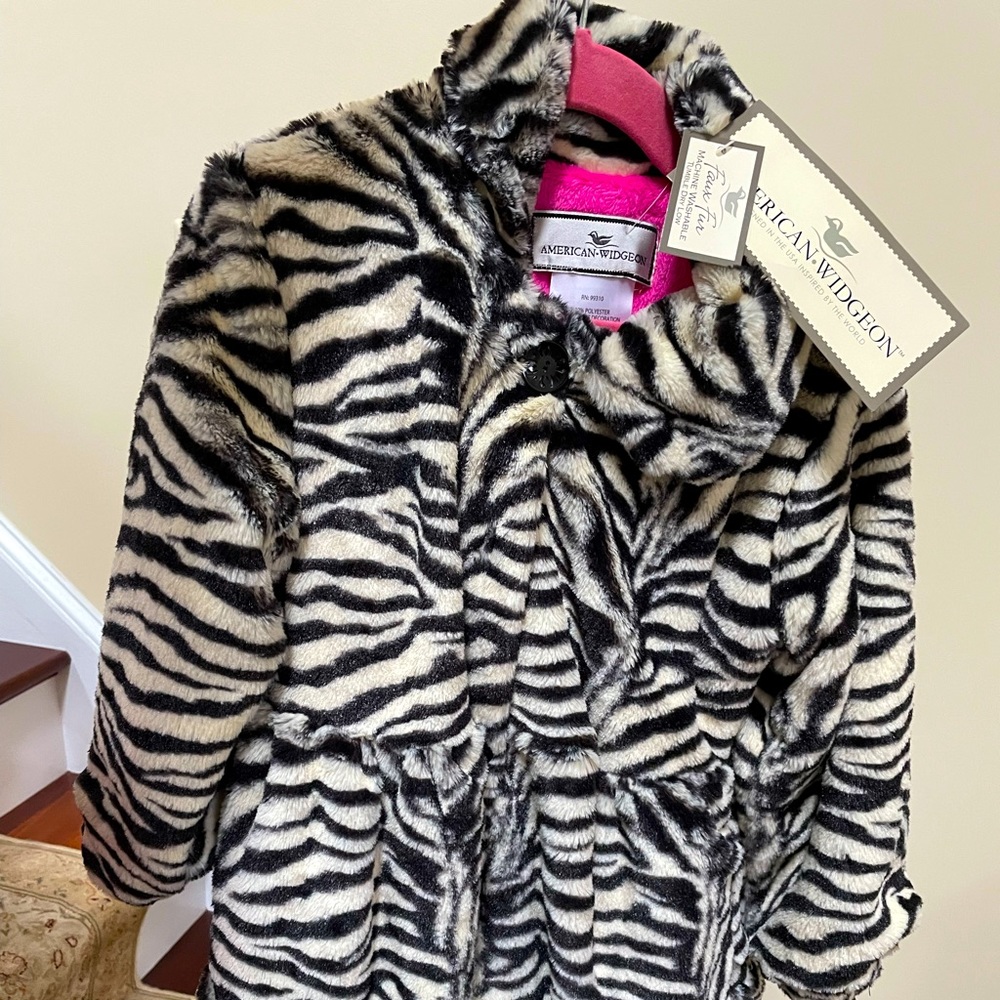New American Widgeon Faux Fur Coat (Child size 5)
